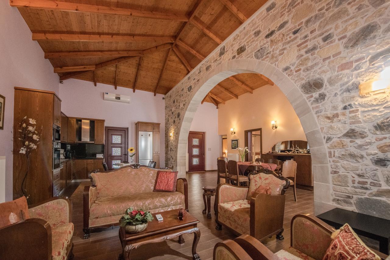 Private Sapphiros Villa Kissamos Exterior photo